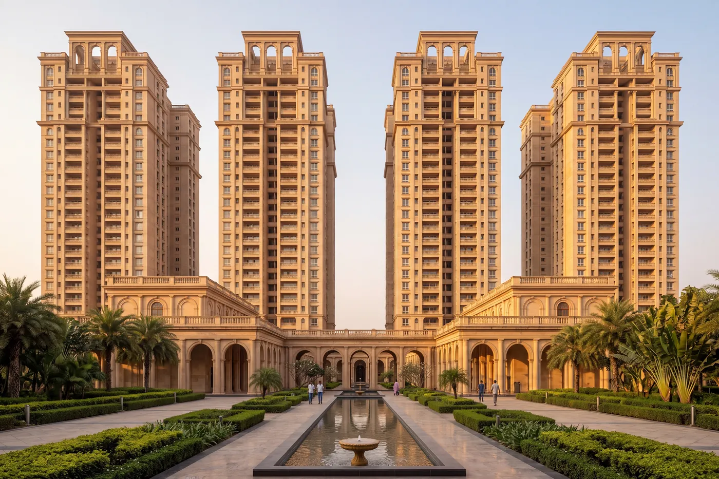 Representative image of Renaissance-inspired residential towers