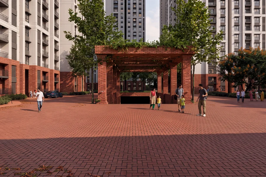 Brigade Belvedere: Arrival plaza